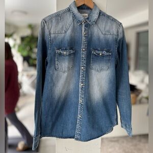 Cedarwood State - Men's Blue Denim Shirt